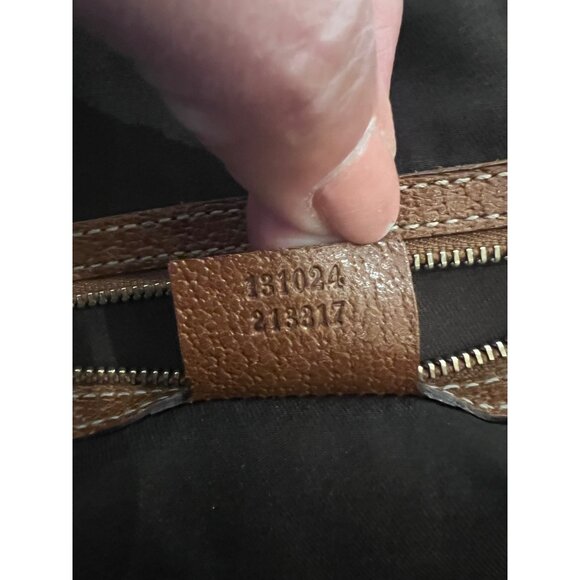 Gucci GG Supreme Handbag - Canvas & Leather - Picture 13 of 13